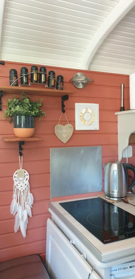 Roulotte En Bois Sud France Guest House Le Soler Luaran gambar